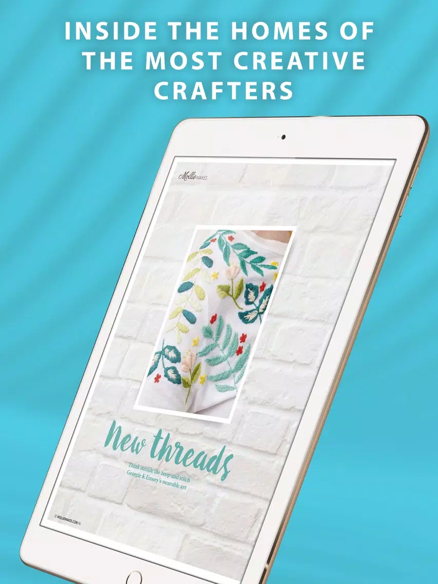 Mollie Magazine - Craft Ideas iPad Screenshots