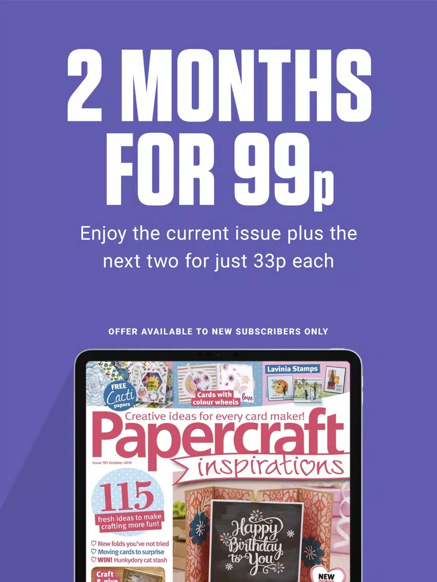 Zrzuty ekranu Papercraft Inspirations iPad