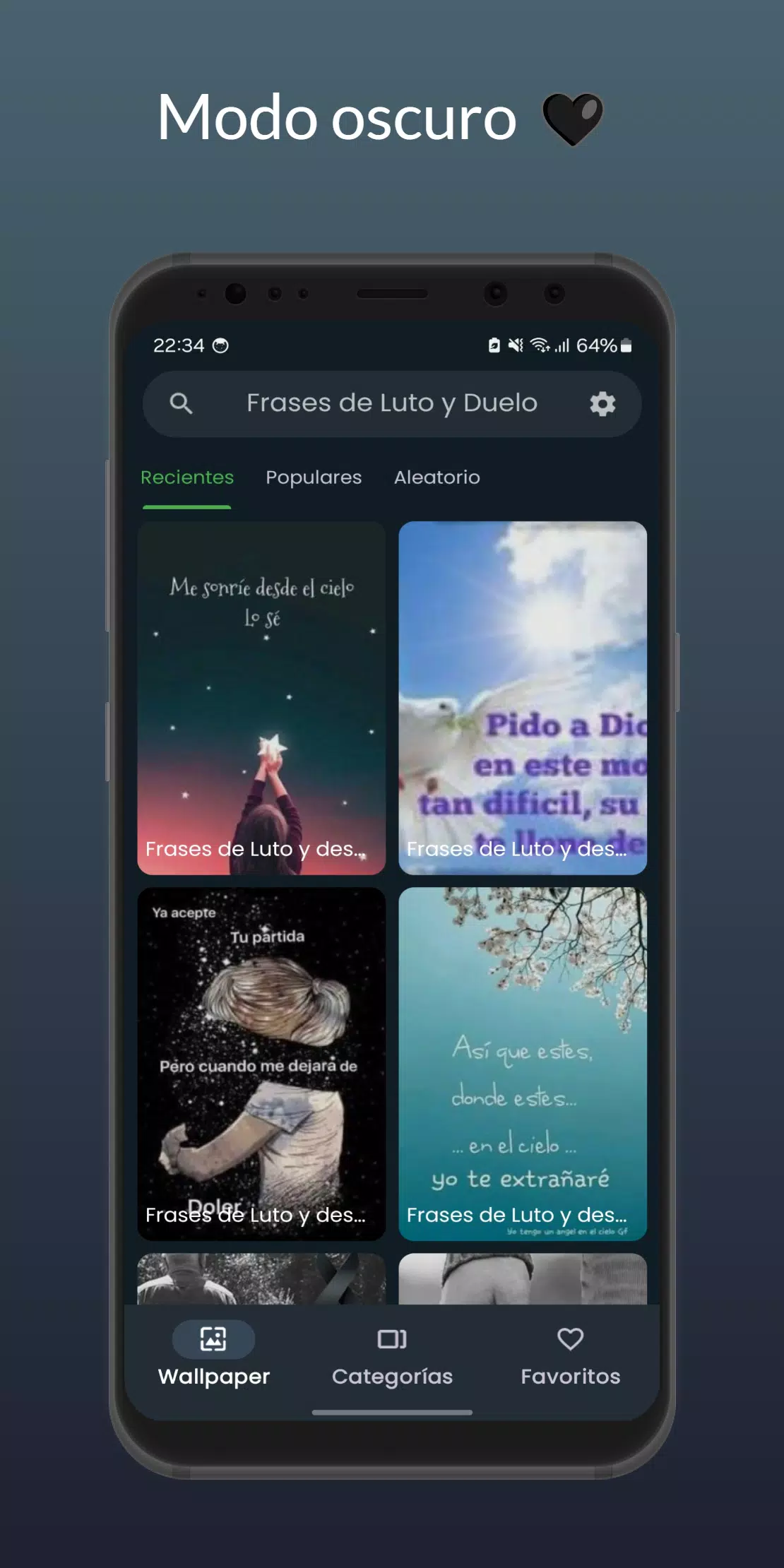 Frases de Luto Duelo y Dolor Screenshots