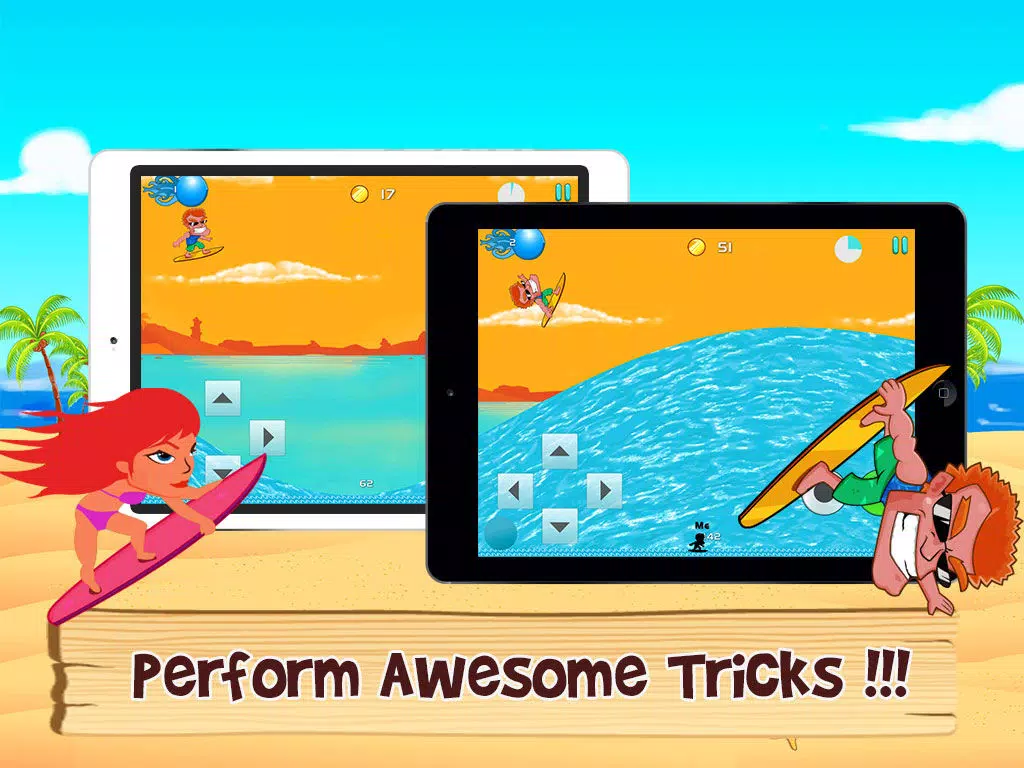 Tsunami Surfing Game – Billabong World Champion Tour iPad  Ekran Görüntüleri