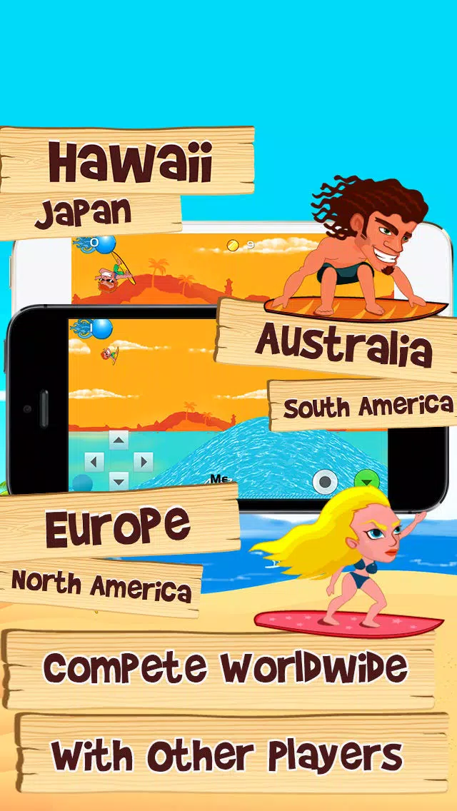 Tsunami Surfing Game – Billabong World Champion Tour Ekran Görüntüleri