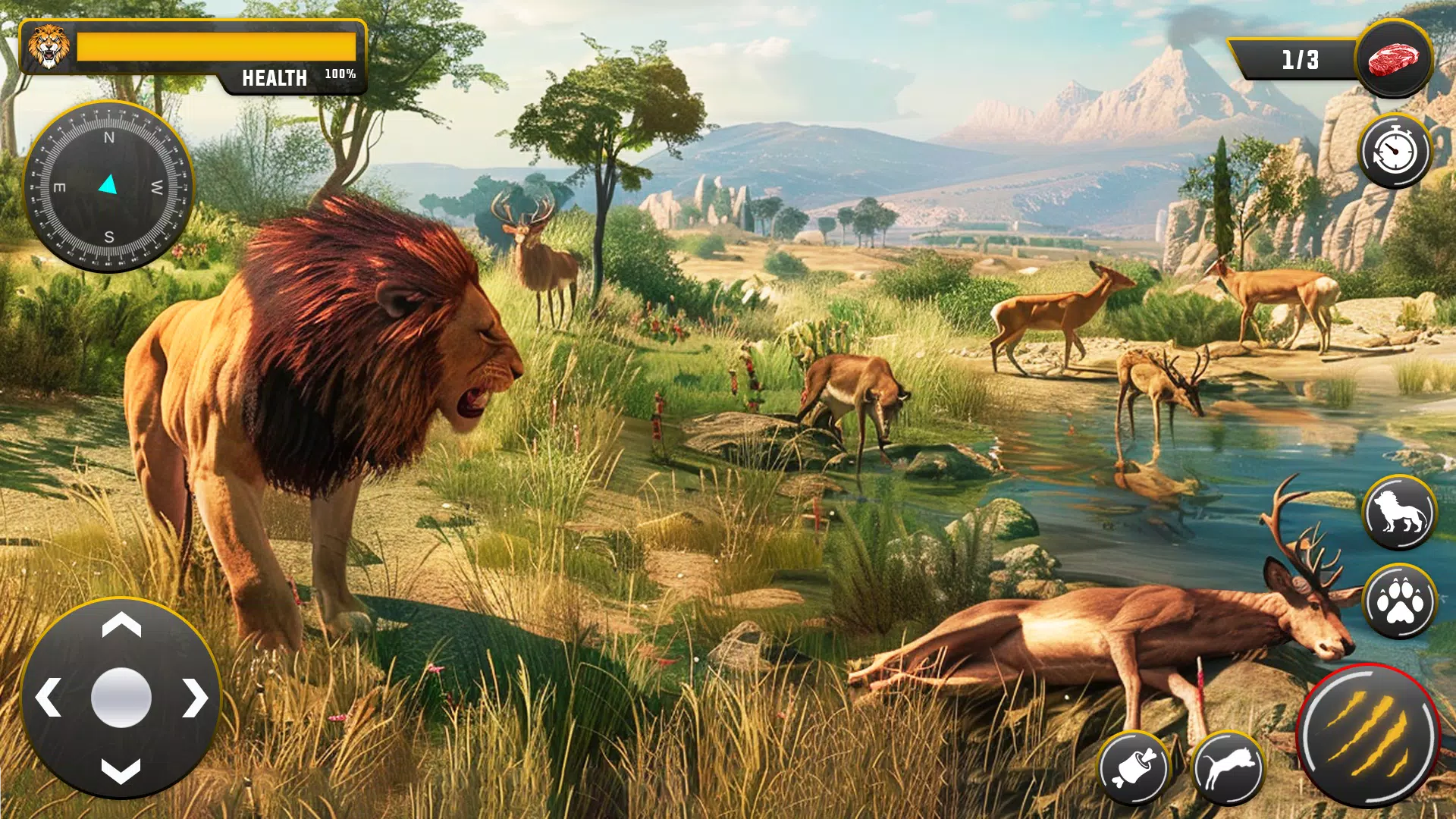Lion Games 3D Animal Simulator Screenshots