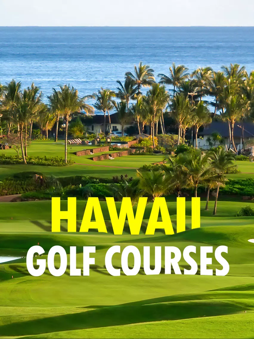Best Hawaii Golf Courses iPad Screenshots