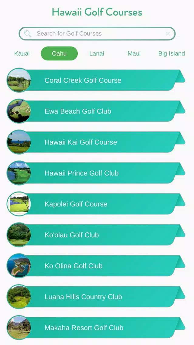 Best Hawaii Golf Courses Screenshots