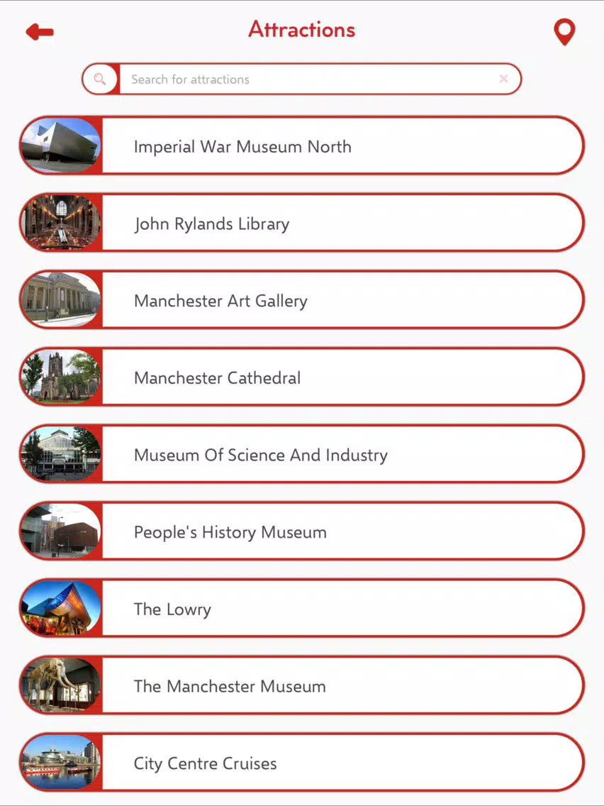 Visit Manchester iPad Screenshots