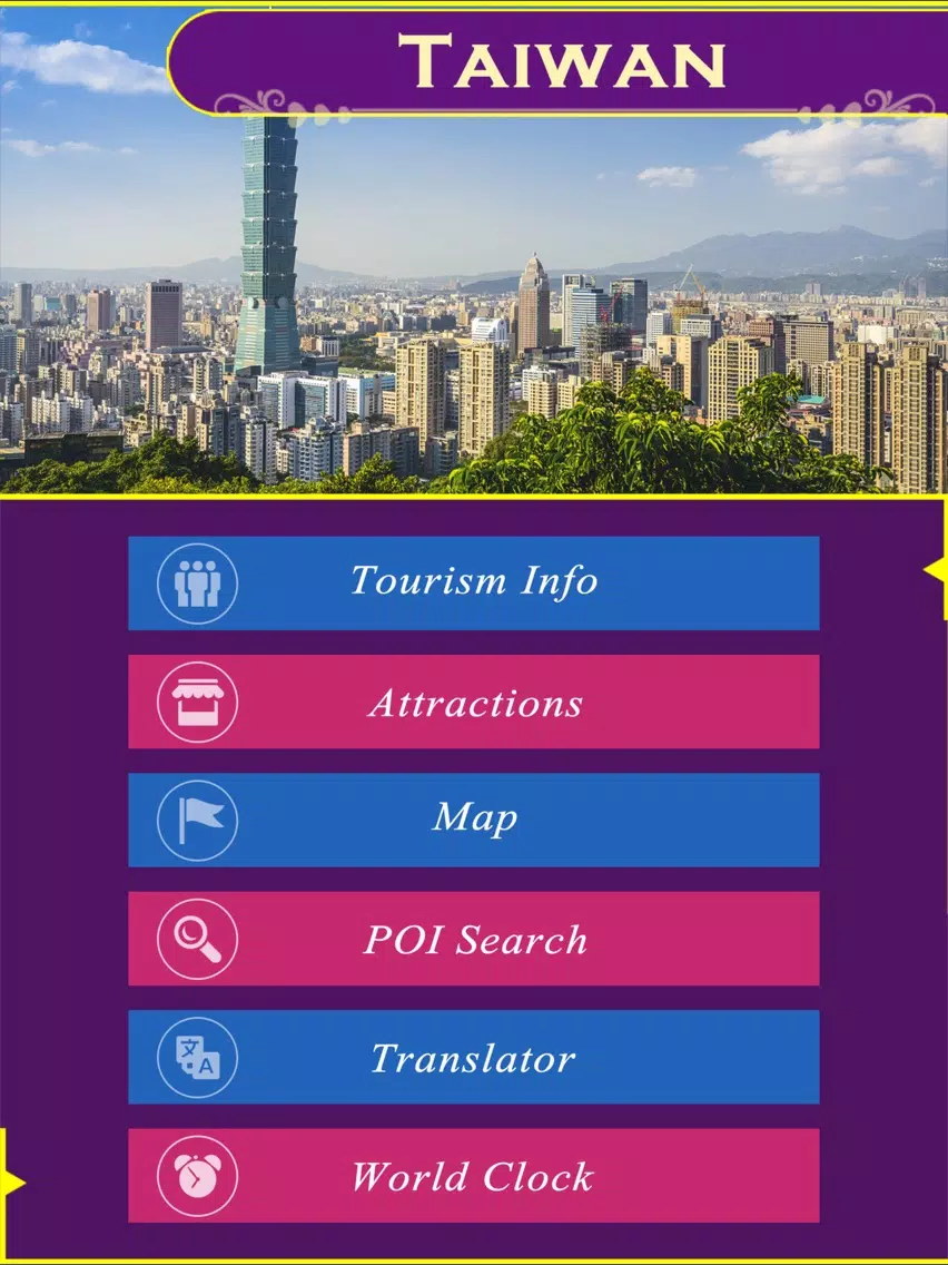 Taiwan Tourist Guide iPad Screenshots