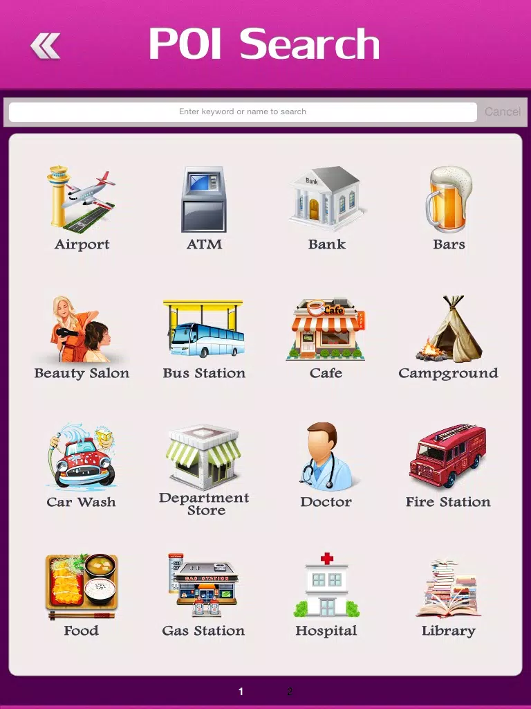 USA Campgrounds and RV Parks iPad Screenshots