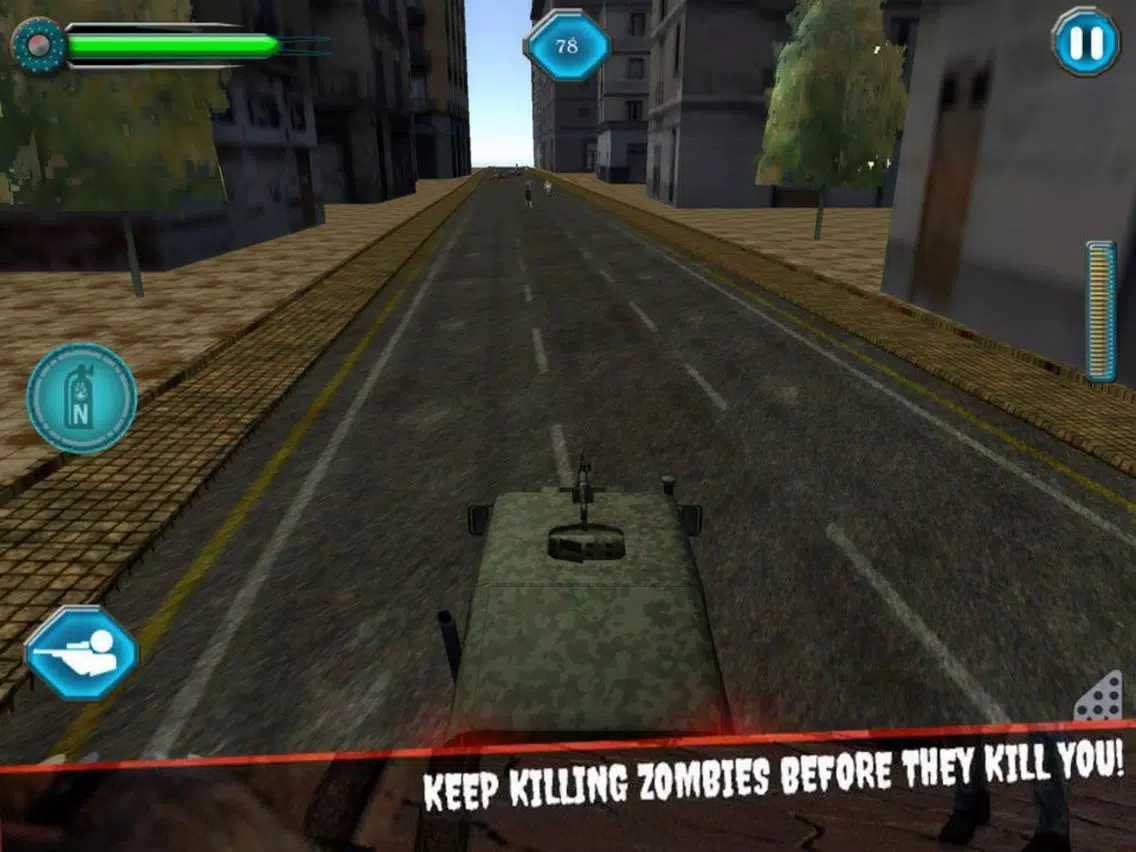 Capturas de pantalla de Car Smash Zombie War iPad 