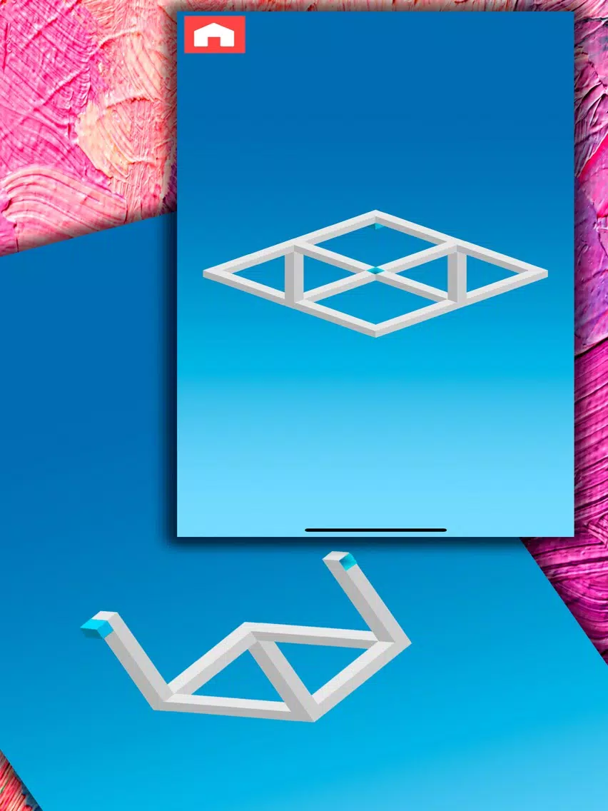ภาพหน้าจอของ Impossible Cube Path iPad 
