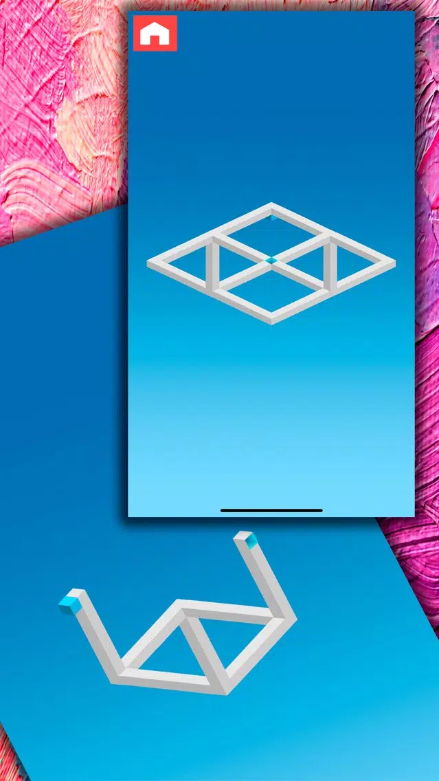 ภาพหน้าจอของ Impossible Cube Path