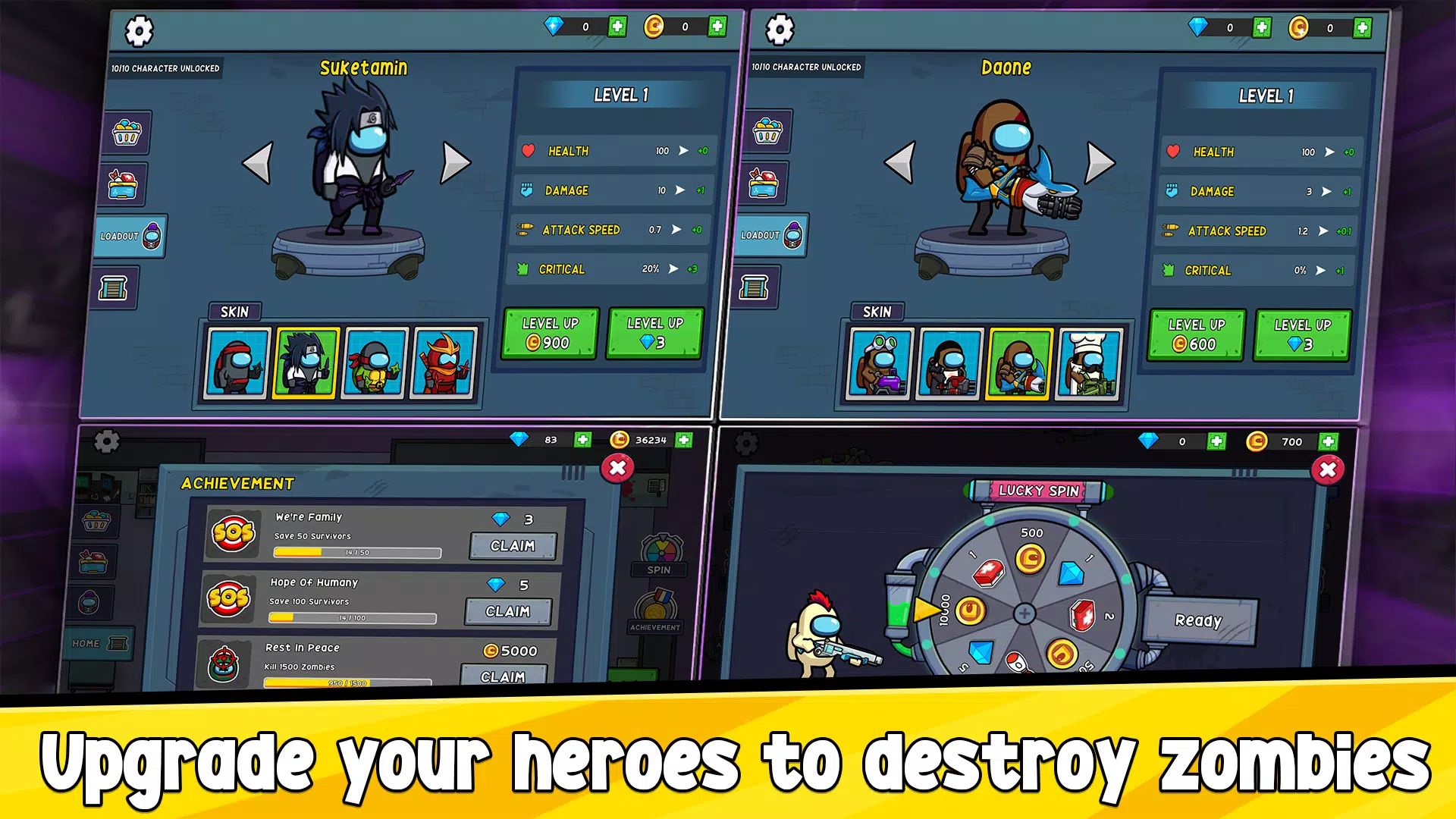 Impostors vs Zombies Screenshots
