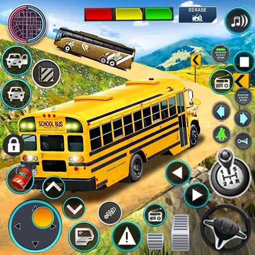 Offroad School Bus Driver Game Screenshots