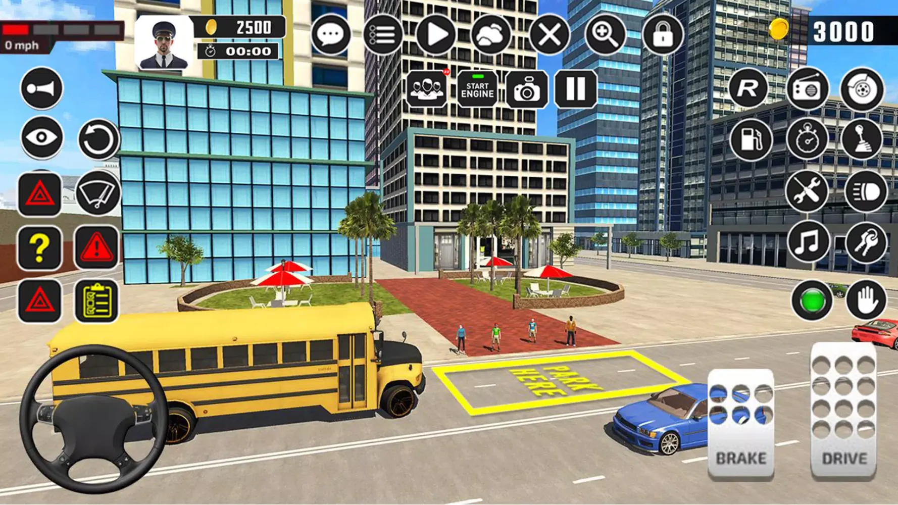 Offroad School Bus Driver Game Screenshots