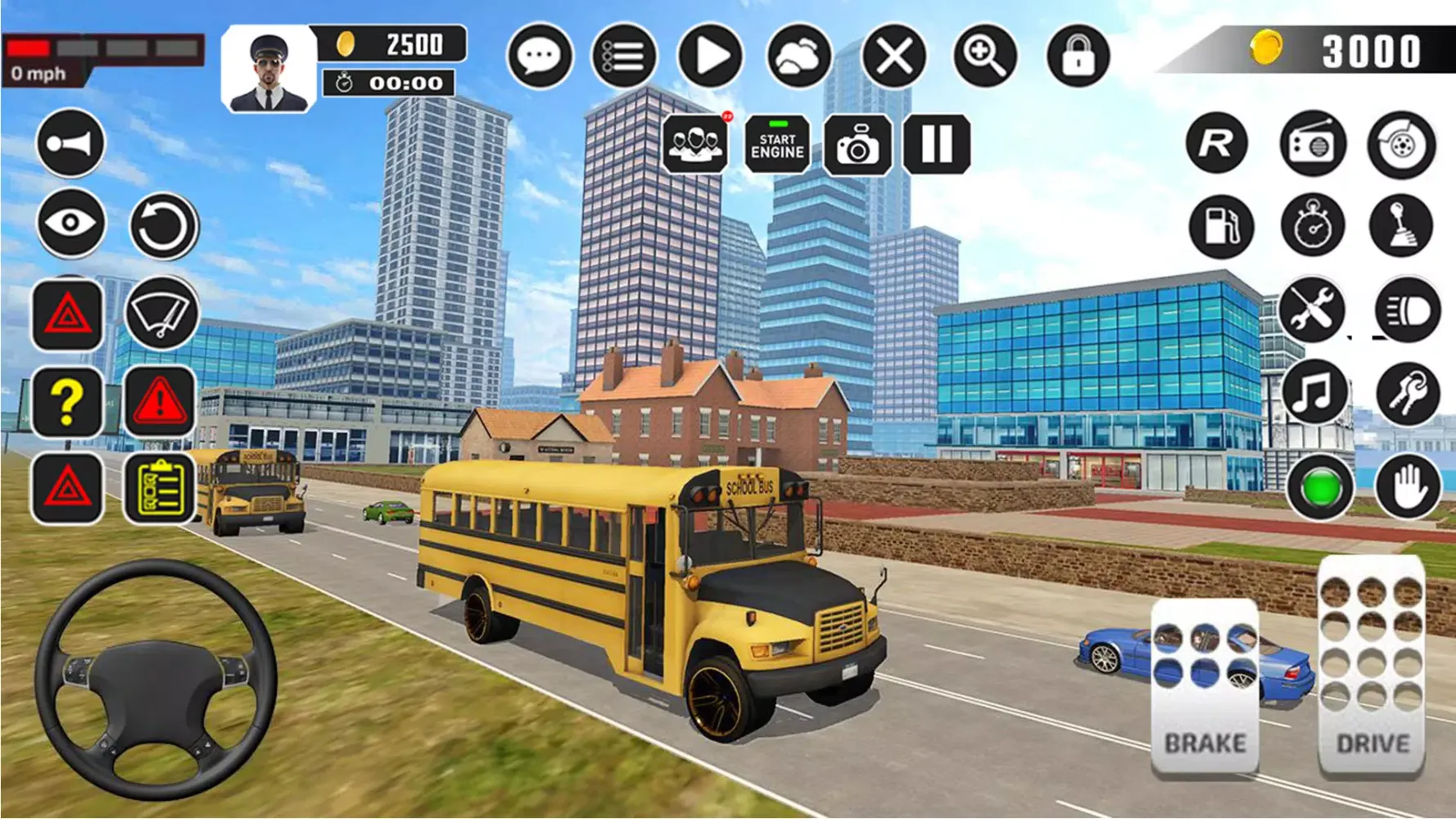 Offroad School Bus Driver Game Screenshots