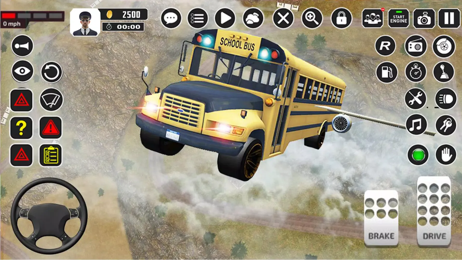 Offroad School Bus Driver Game Screenshots