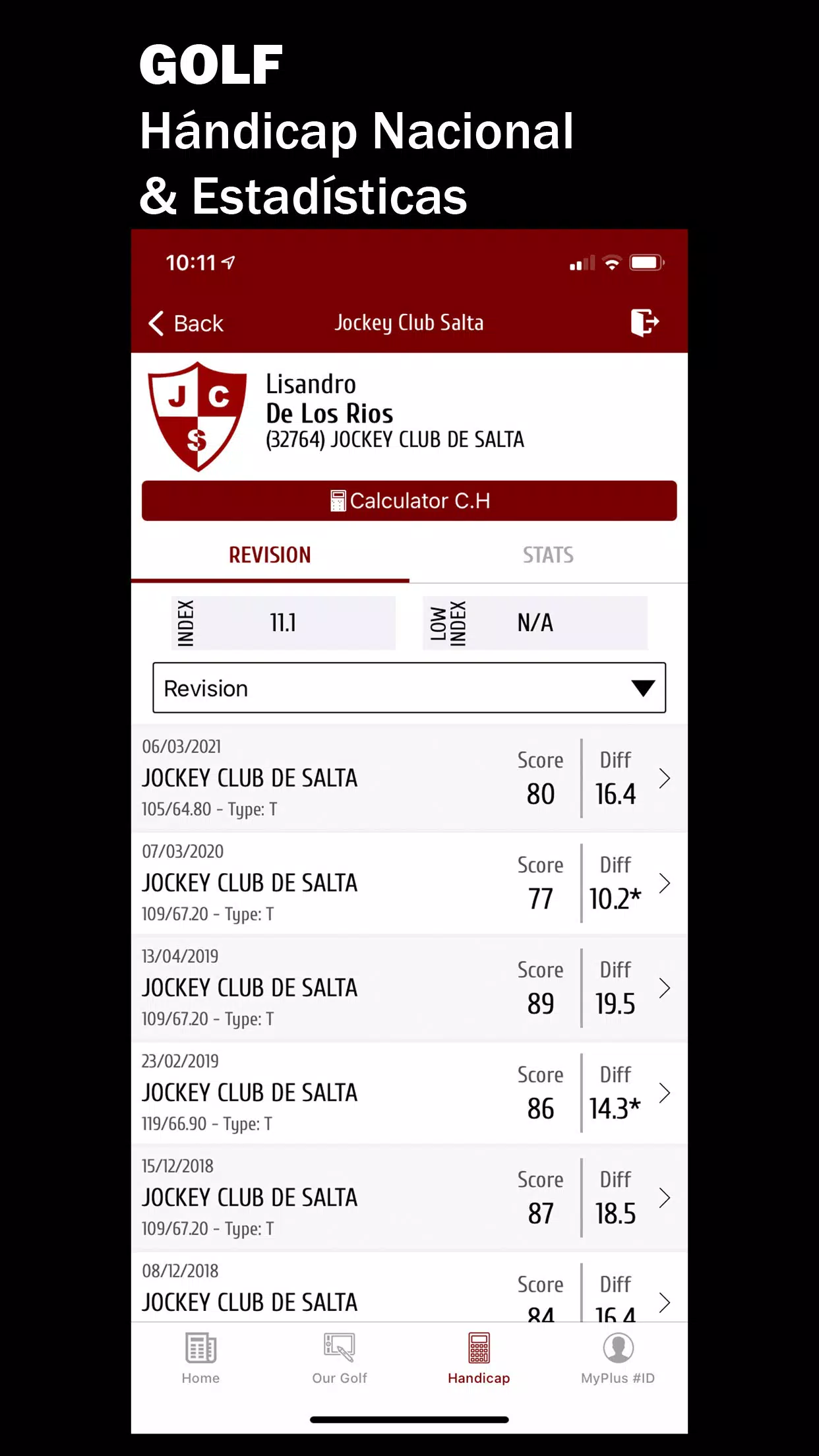 Jockey Club Salta Golf Screenshots