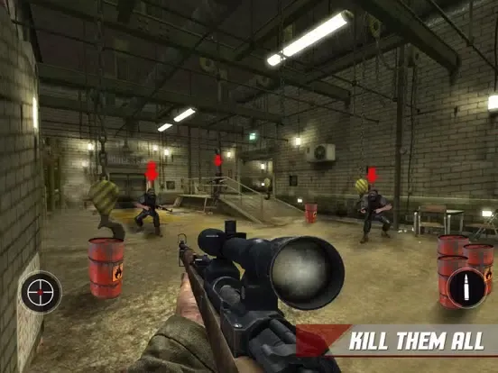 Tangkapan layar Marksman Assassin Strike - Silent Assassin Sniper iPad 