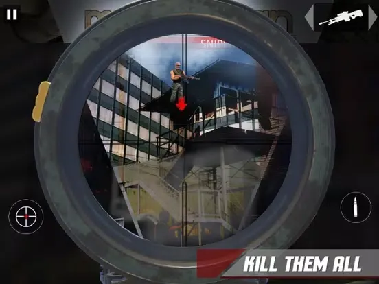 Tangkapan layar Marksman Assassin Strike - Silent Assassin Sniper iPad 