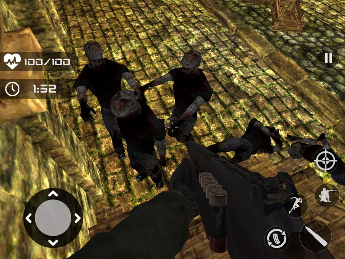 Tangkapan skrin Zombie Survival - The Last Day iPad 