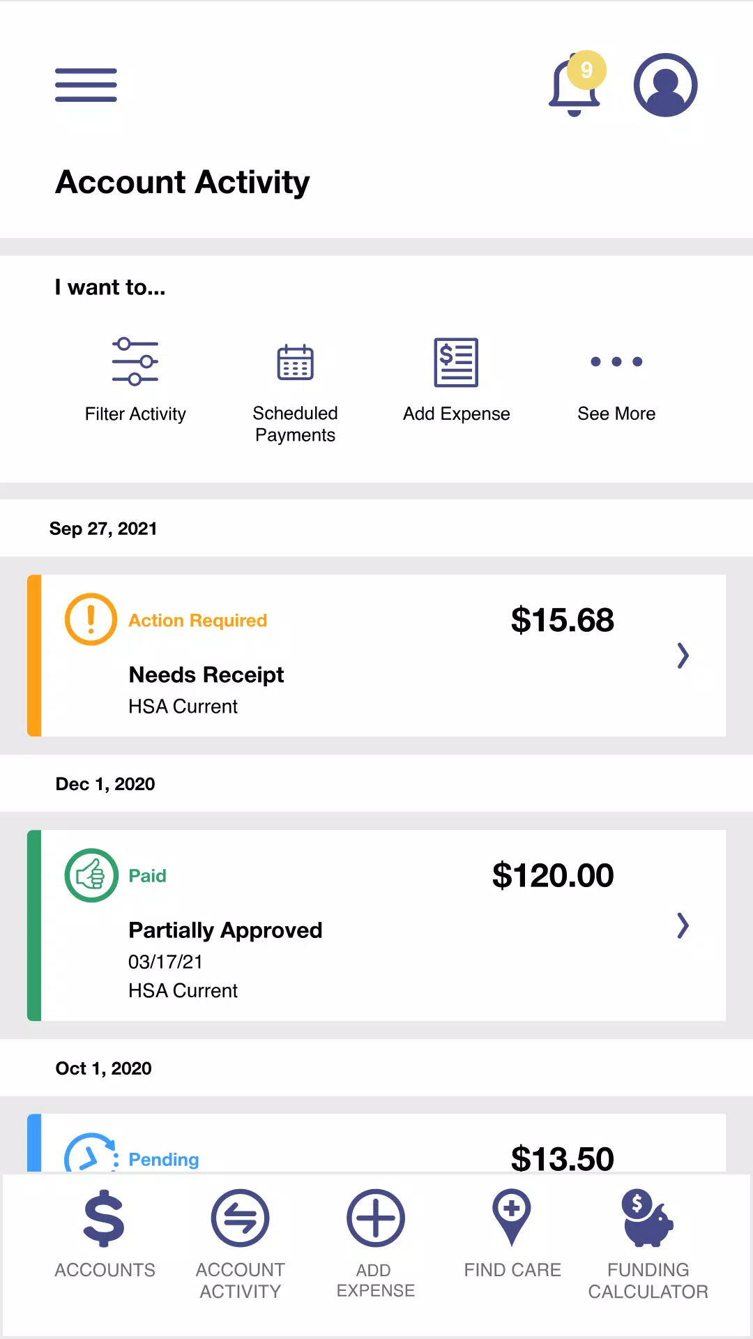IMS Flex Mobile Screenshots