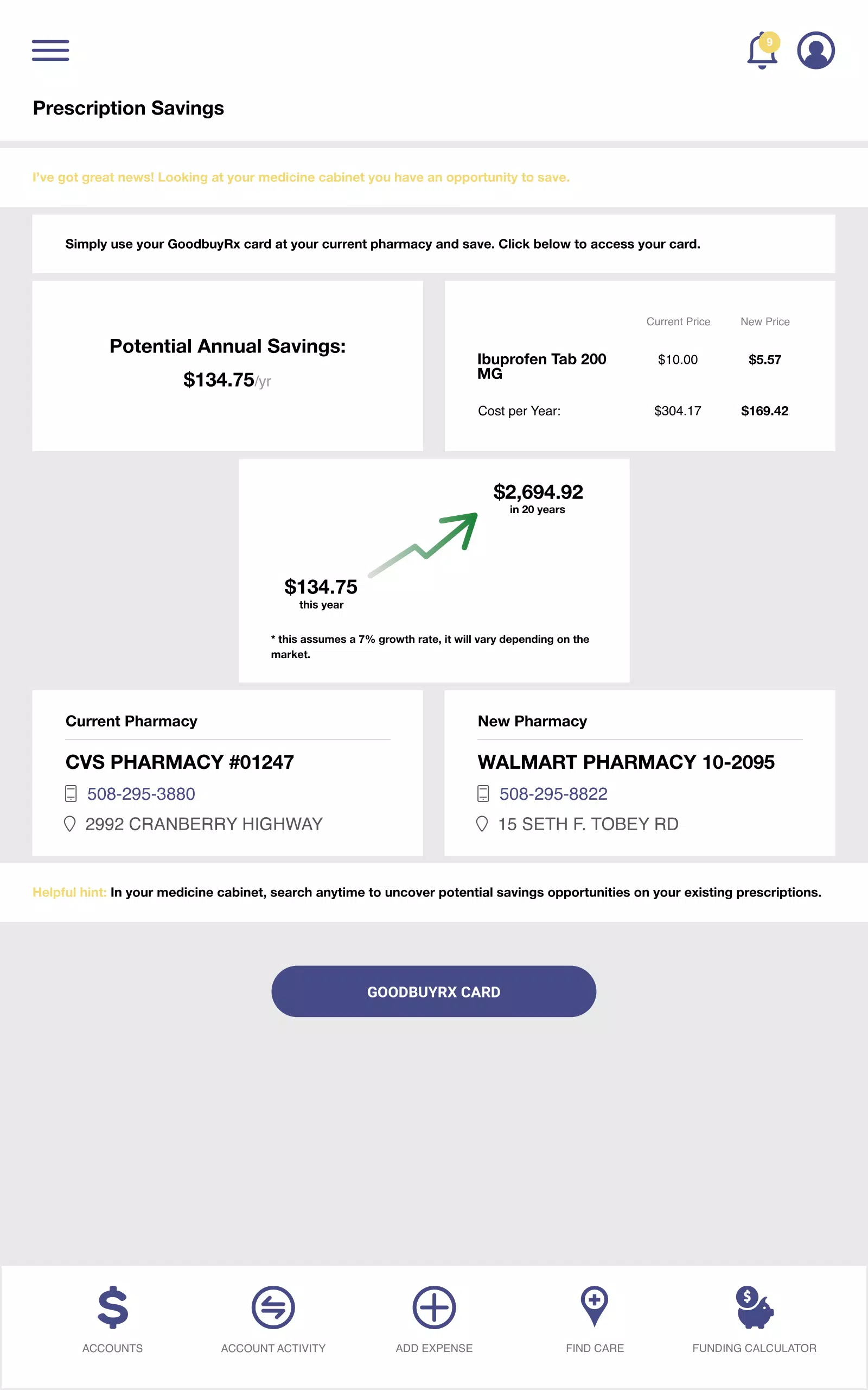 IMS Flex Mobile Screenshots