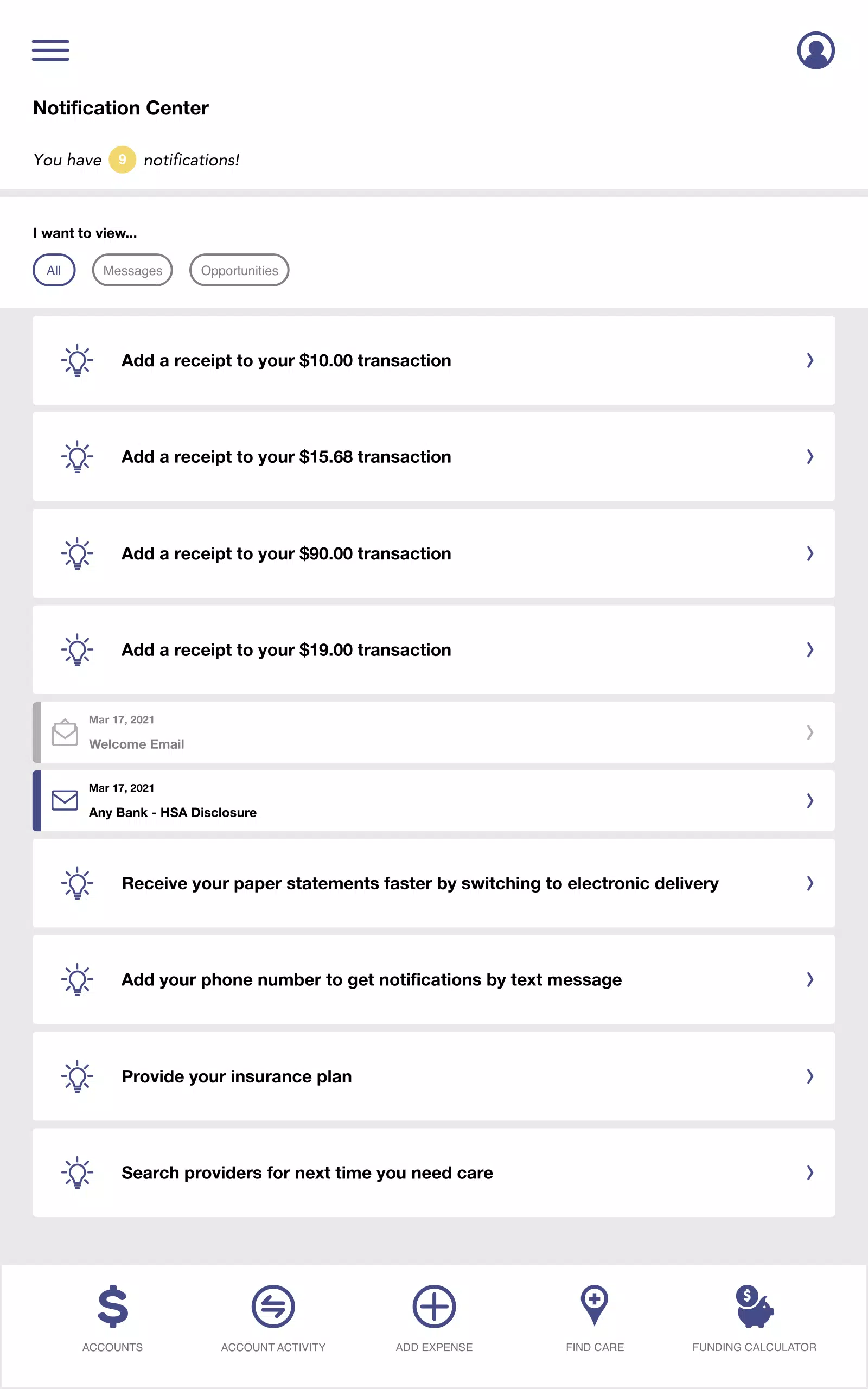 IMS Flex Mobile Screenshots