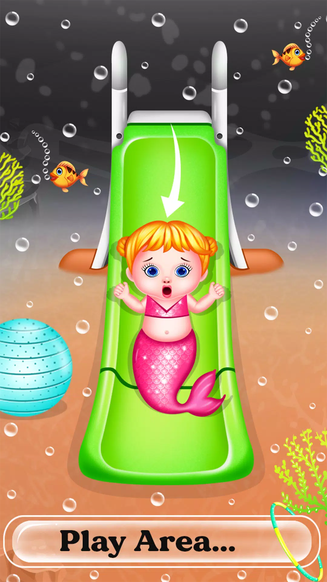 Mermaid Newborn Party Game Screenshots