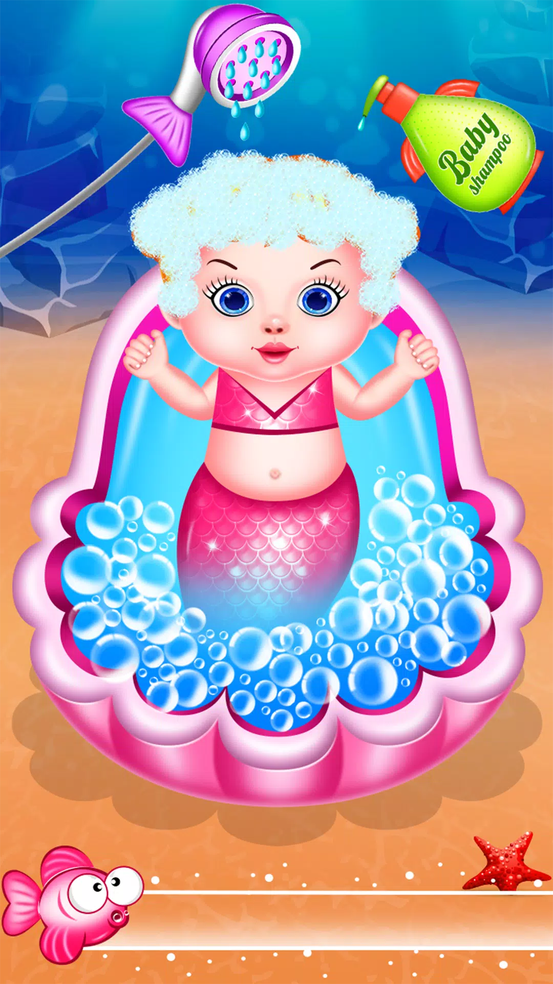 Mermaid Newborn Party Game Screenshots