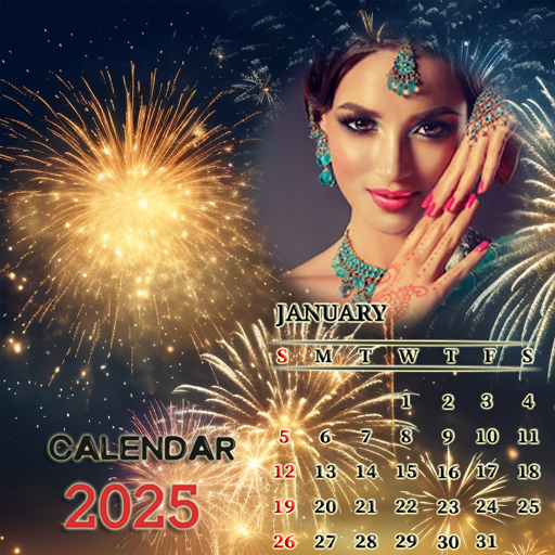 Calendar photo frame 2025