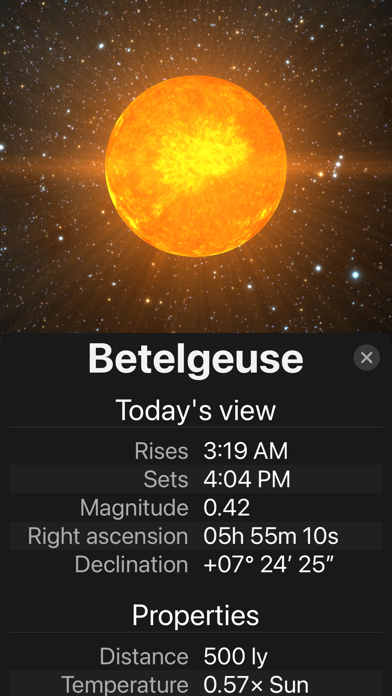 Stellar Tour - AR Stargazer Screenshots