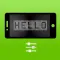 LED Text - gorgeous banner LED/LCD message display app