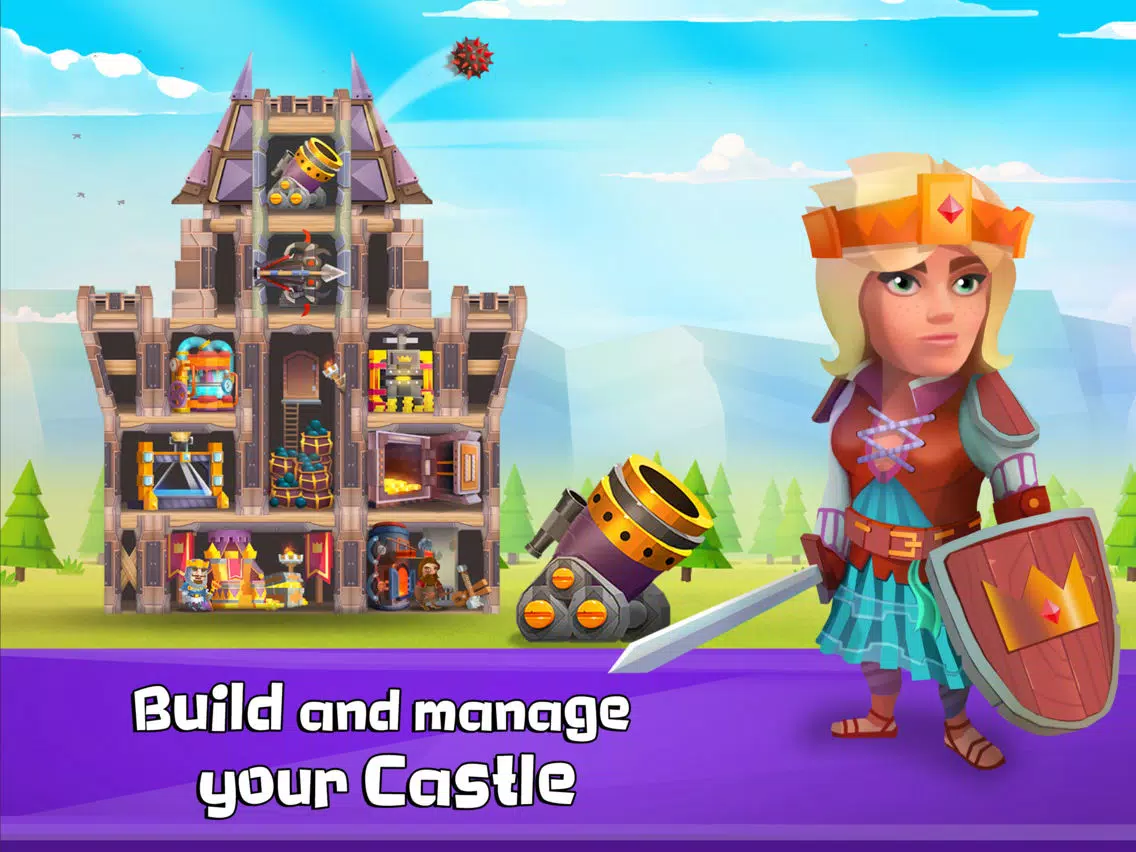 Castle Revenge iPad  स्क्रीनशॉट