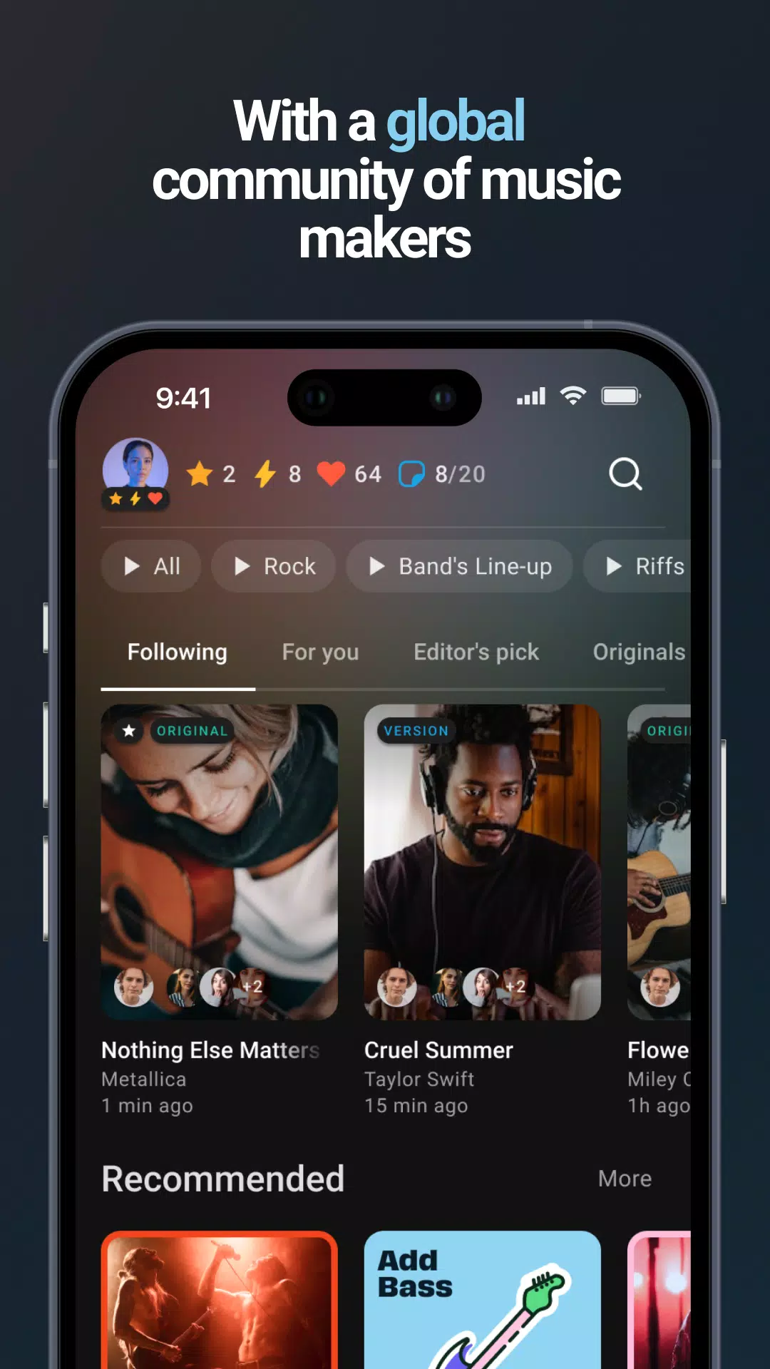 Screenshot di Indaband: Make Music & Jam