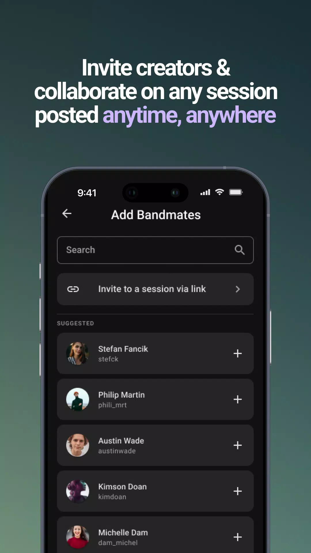 Screenshot di Indaband: Make Music & Jam