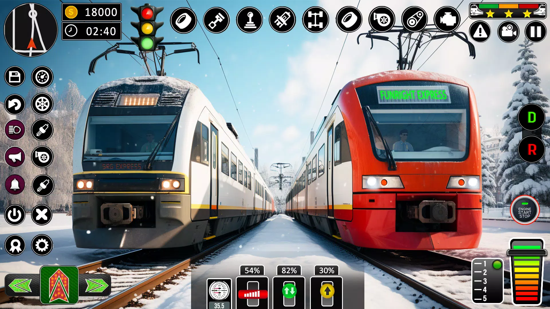 City Train Games Driver Sim 3D Screenshots