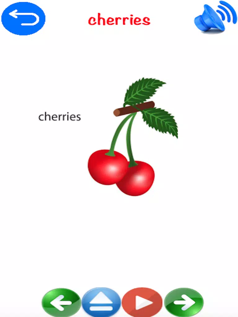 Veggies and Fruits Learning -A Gardening educational games for kids and toddlers iPad Screenshots