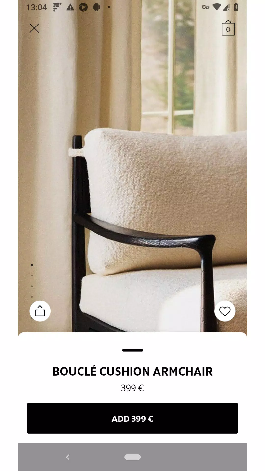 Zara Home Screenshots