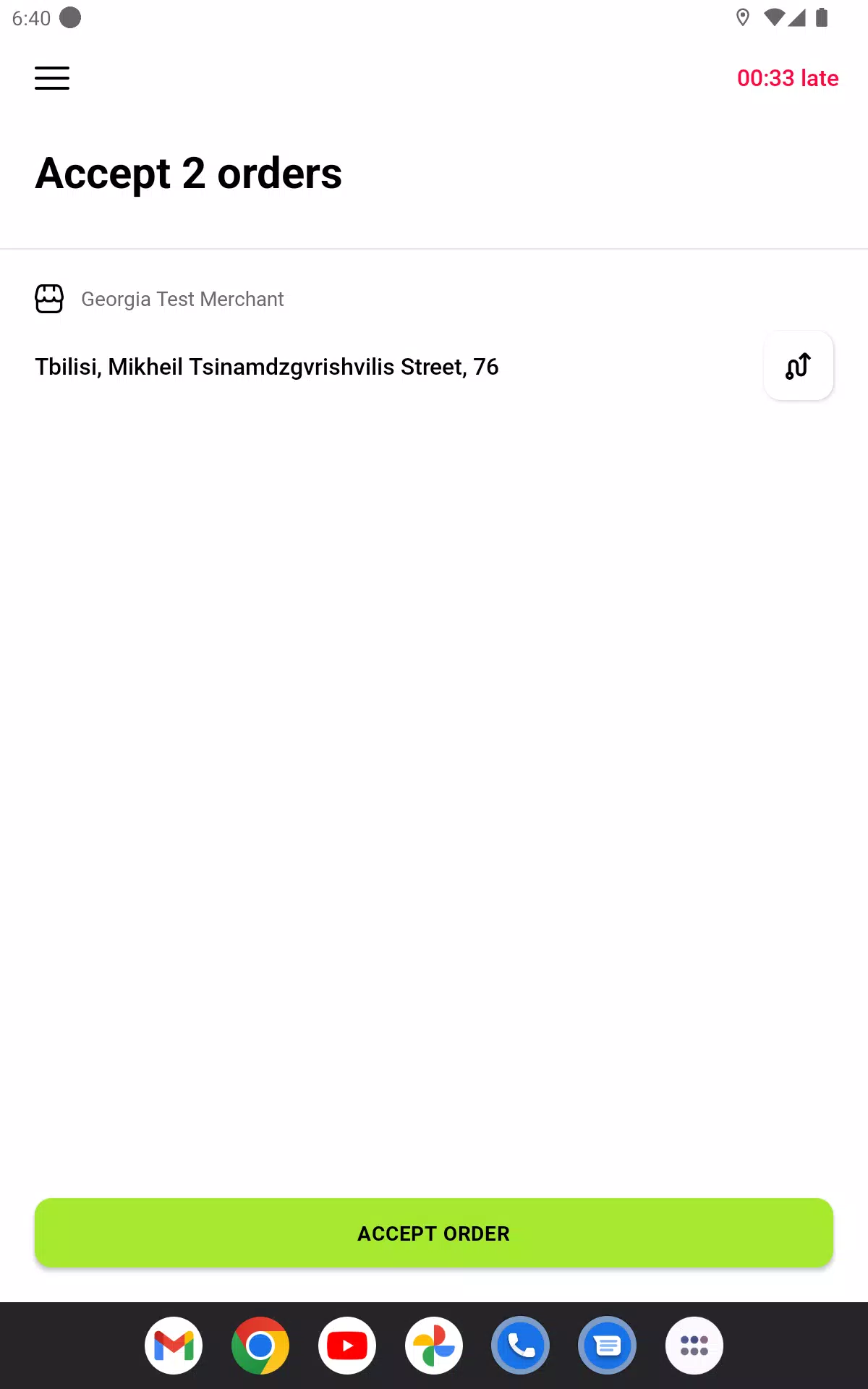inDrive Courier Screenshots