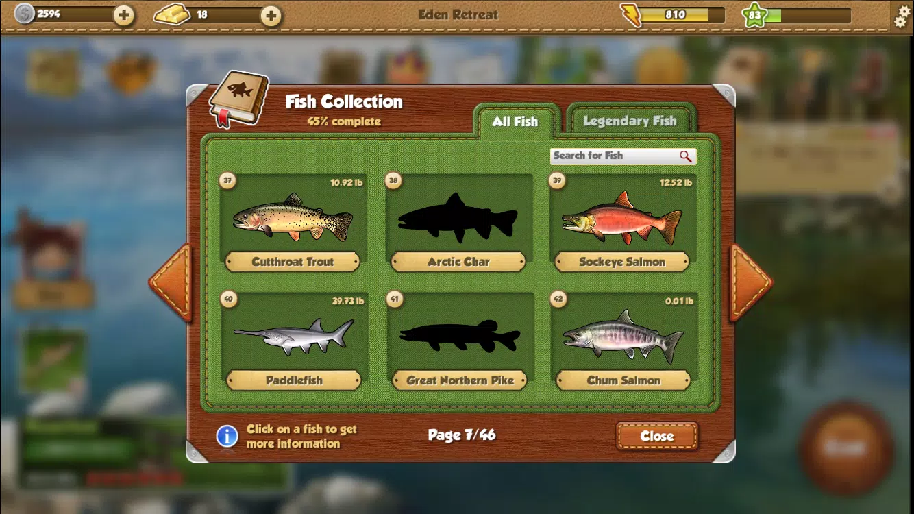 Fishing World Screenshots