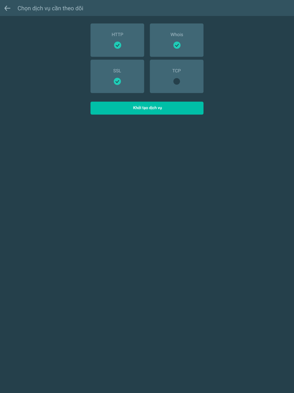 iNET Monitor iPad Screenshots