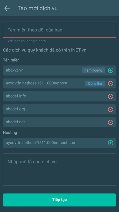 iNET Monitor Screenshots