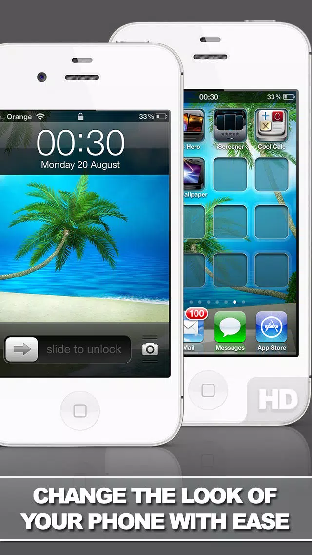 iScreener Free - Themes and Wallpaper to change the look of Your Phone Screens Screenshots
