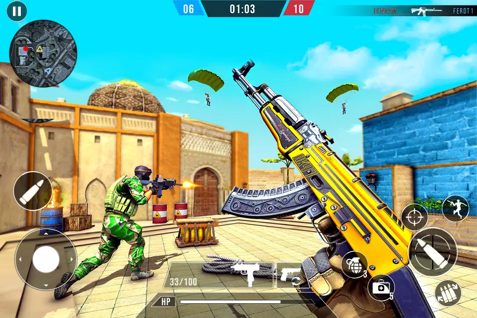 FPS Commando Shooting Strike Screenshots