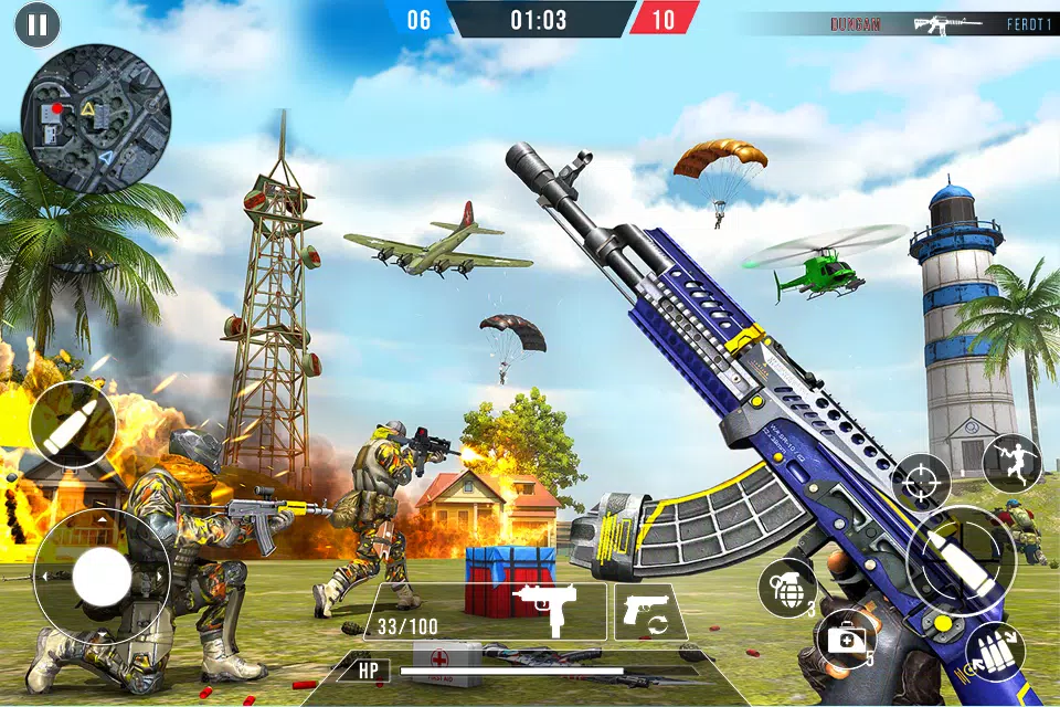 FPS Commando Shooting Strike Screenshots