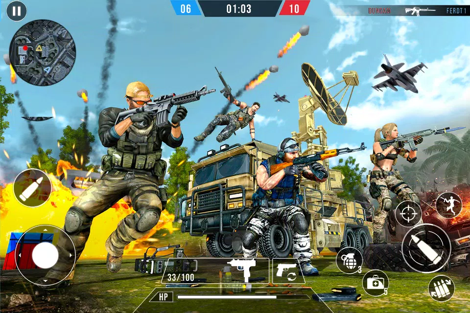 FPS Commando Shooting Strike Screenshots