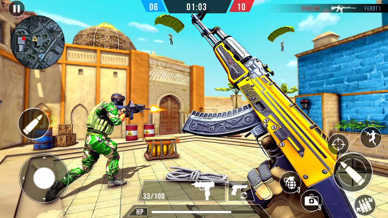 FPS Commando Shooting Strike Screenshots