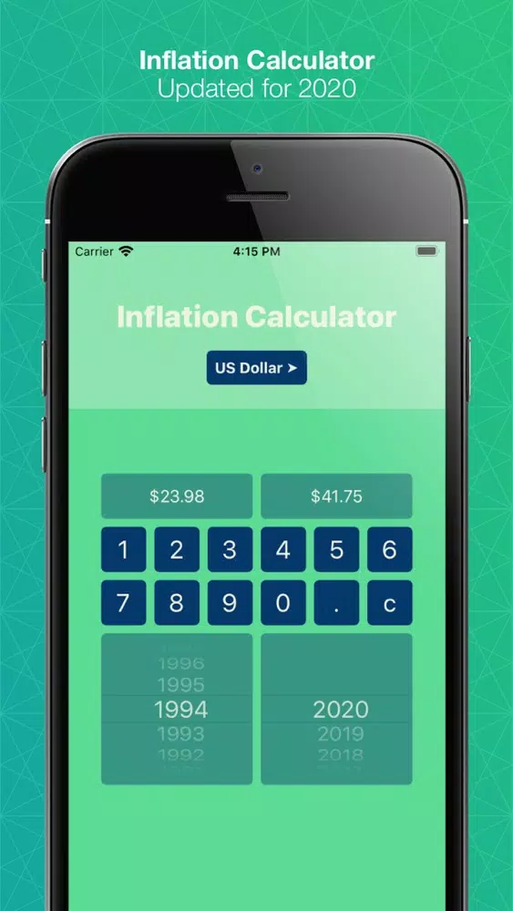 Inflation Calculator Pro Screenshots