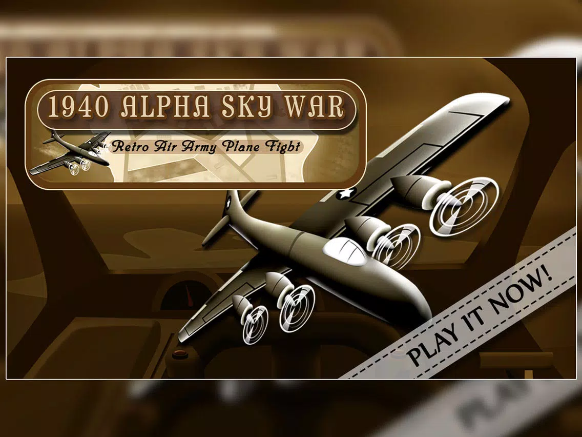Tangkapan layar 1940 Alpha Sky War : Retro Air Army Plane Fight - Free iPad 