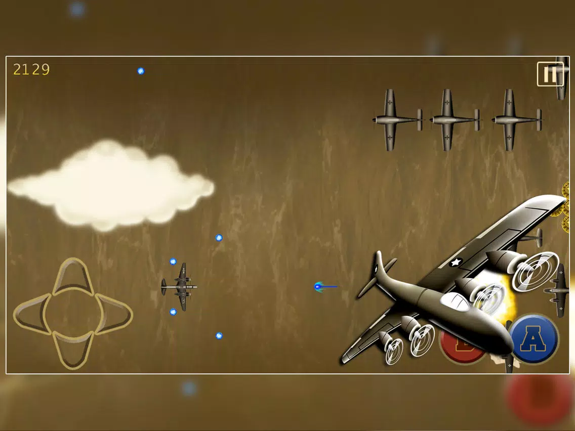 Tangkapan layar 1940 Alpha Sky War : Retro Air Army Plane Fight - Free iPad 