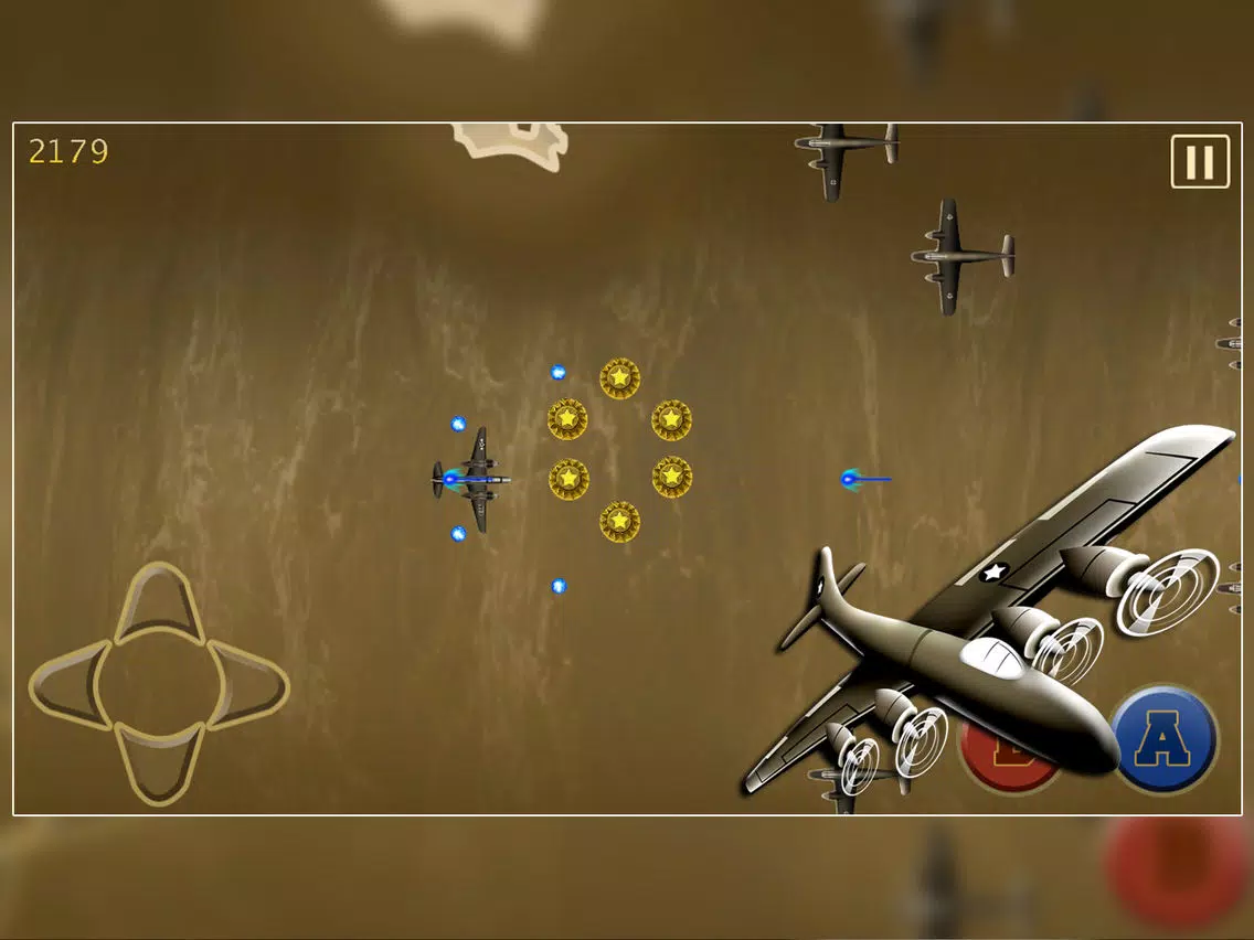 Tangkapan layar 1940 Alpha Sky War : Retro Air Army Plane Fight - Free iPad 
